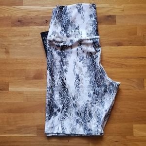 Snakeskin Pattern Shorts